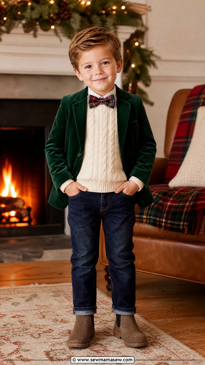Little Boy Festive Outfit for Holiday Gatherings - 25 Little boy outfit ideas
