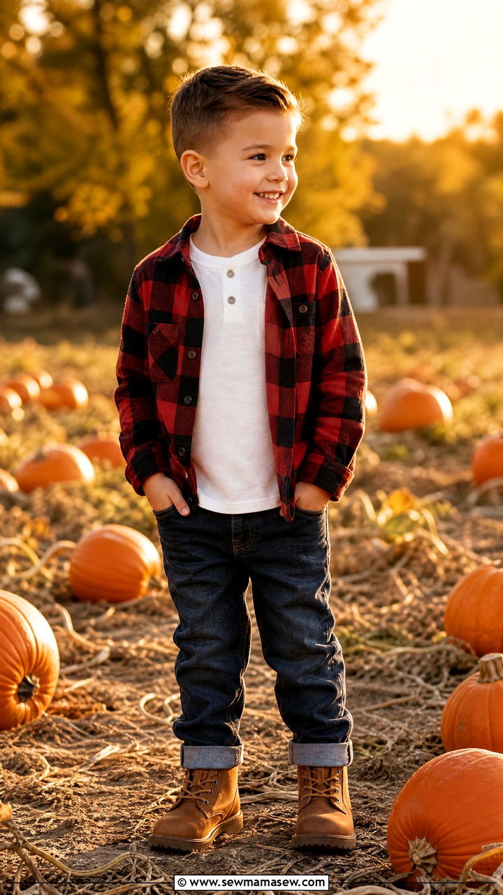 Little Boy Flannel Shirt Outfit - 25 Little boy outfit ideas