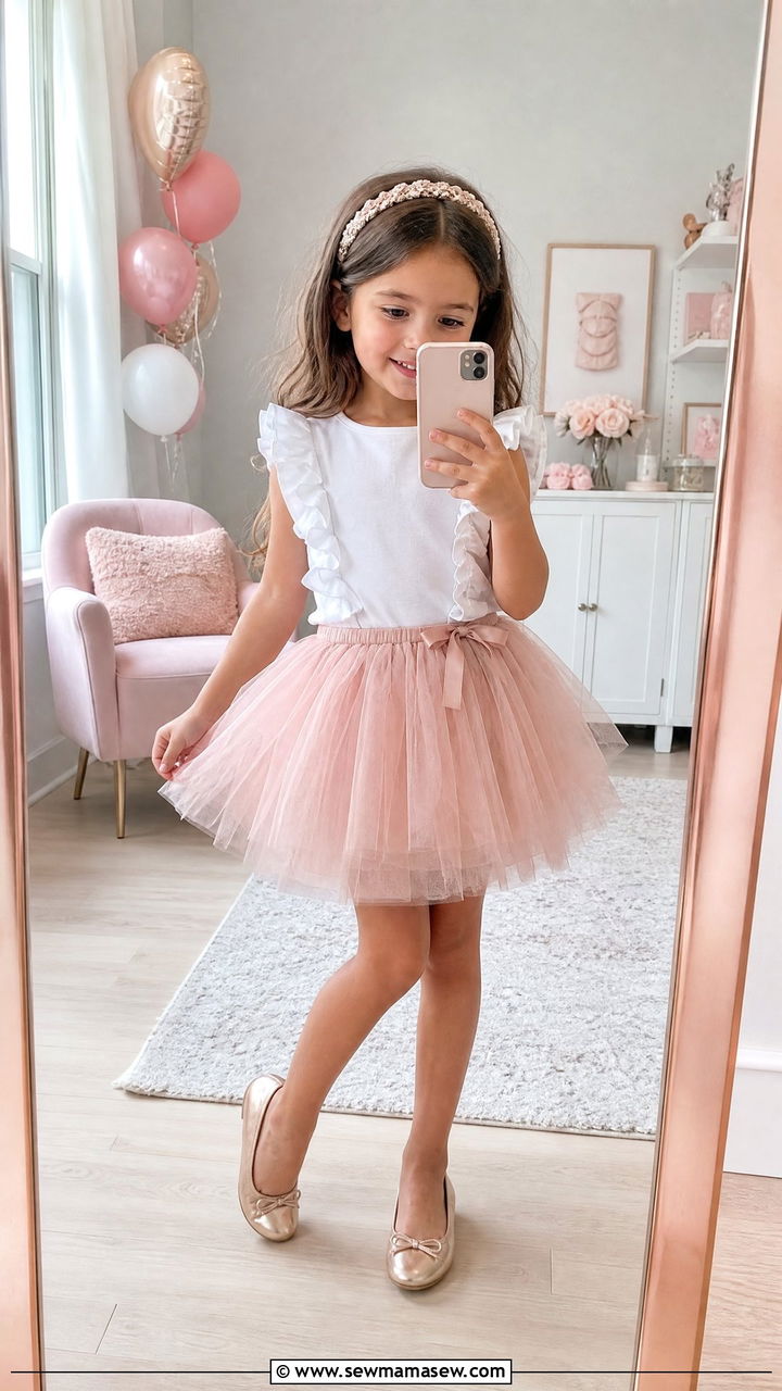 Little Girl Tutu Skirt And Top Outfit - 25 Little girl outfit ideas