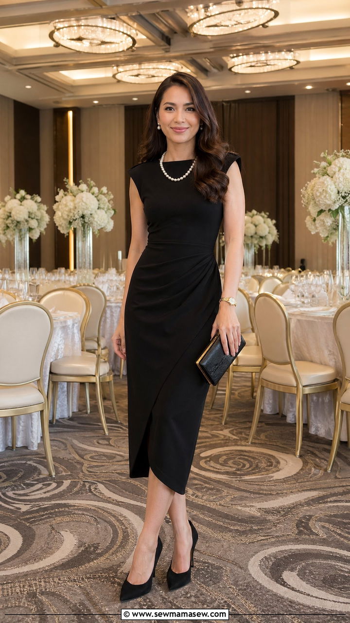 Little black dress for formal family reunion - 35 Family reunion outfit ideas