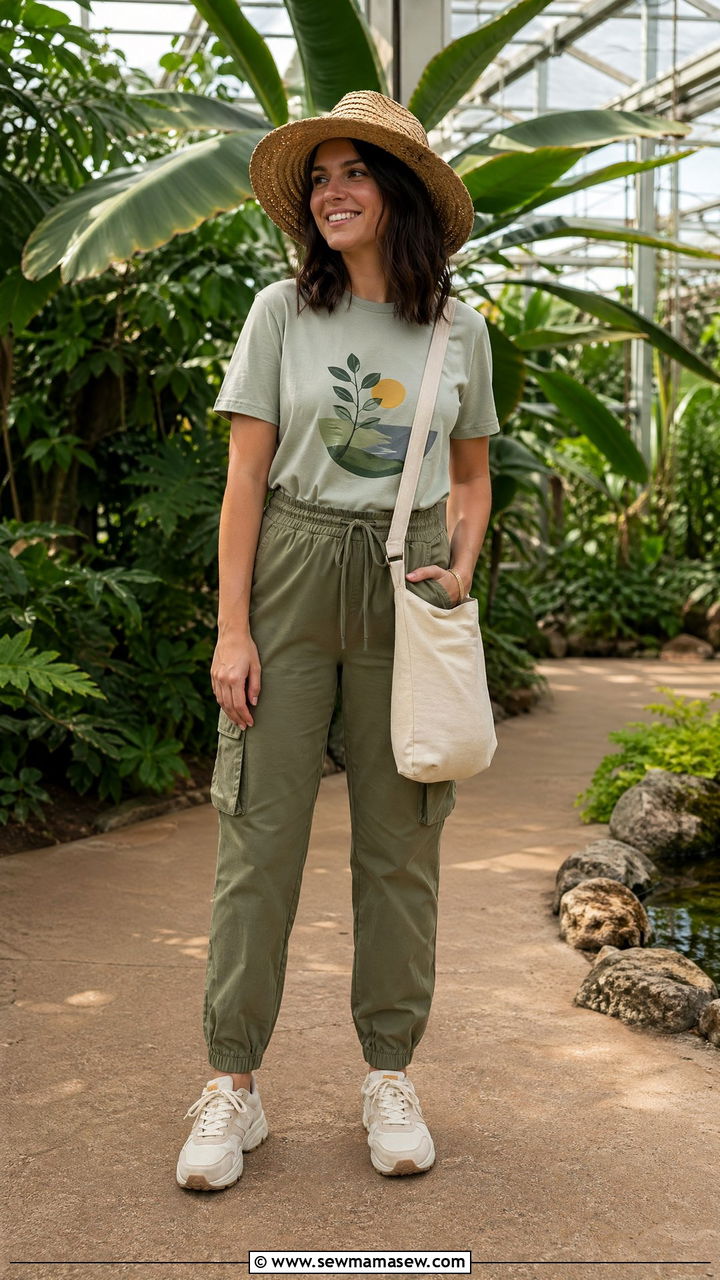 Living With the Land Earthy Outfit - 35 Epcot outfit ideas