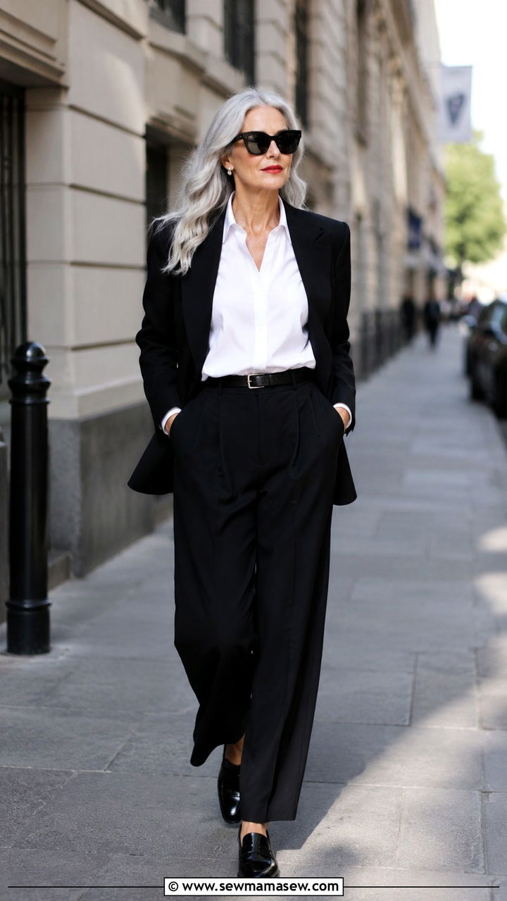 Lyn Slater Black and White Monochrome Outfit - 20 Lyn Slater outfit ideas