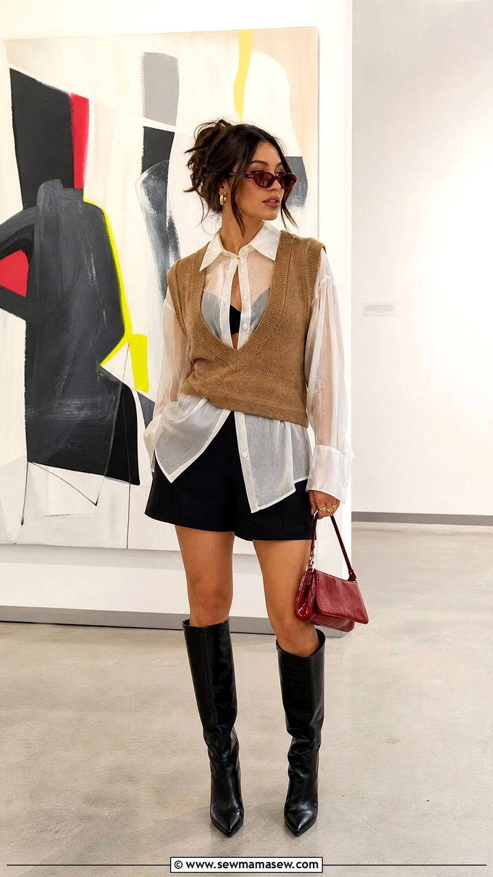 Magpie Layering Outfit - 20 Spring 2026 outfit trends