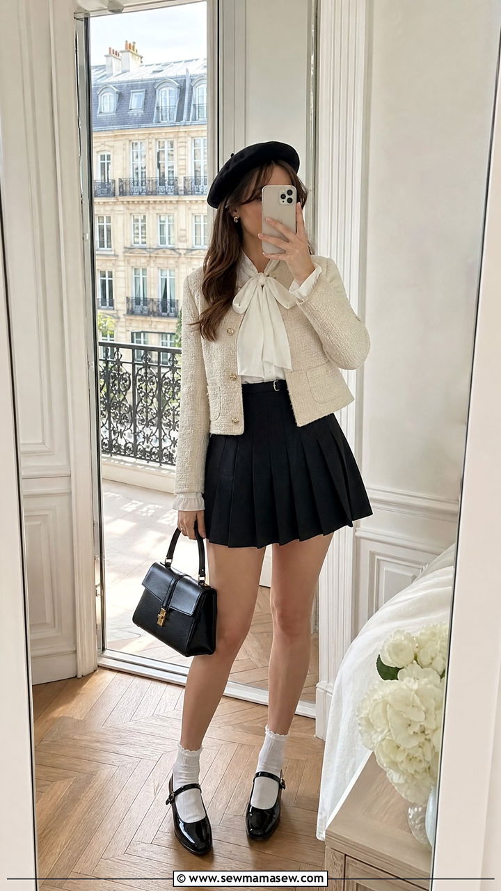 Mary Janes And Ankle Socks Outfit - 25 Spring outfits with mary janes
