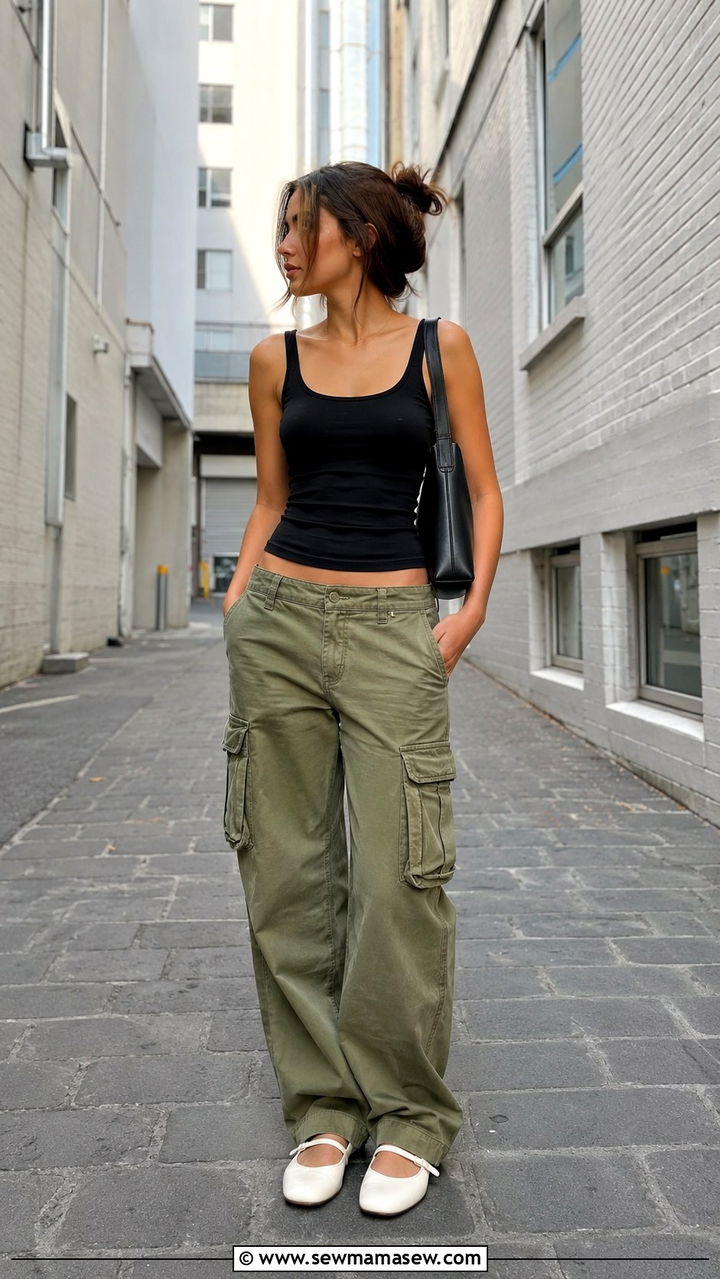 Mary Janes With Cargo Pants - 30 How to style mary janes