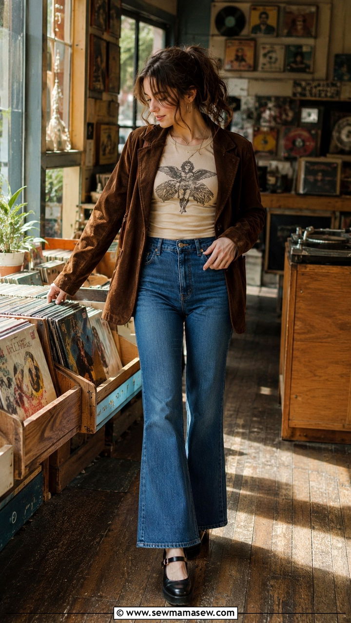 Mary Janes With Flare Jeans - 30 How to style mary janes