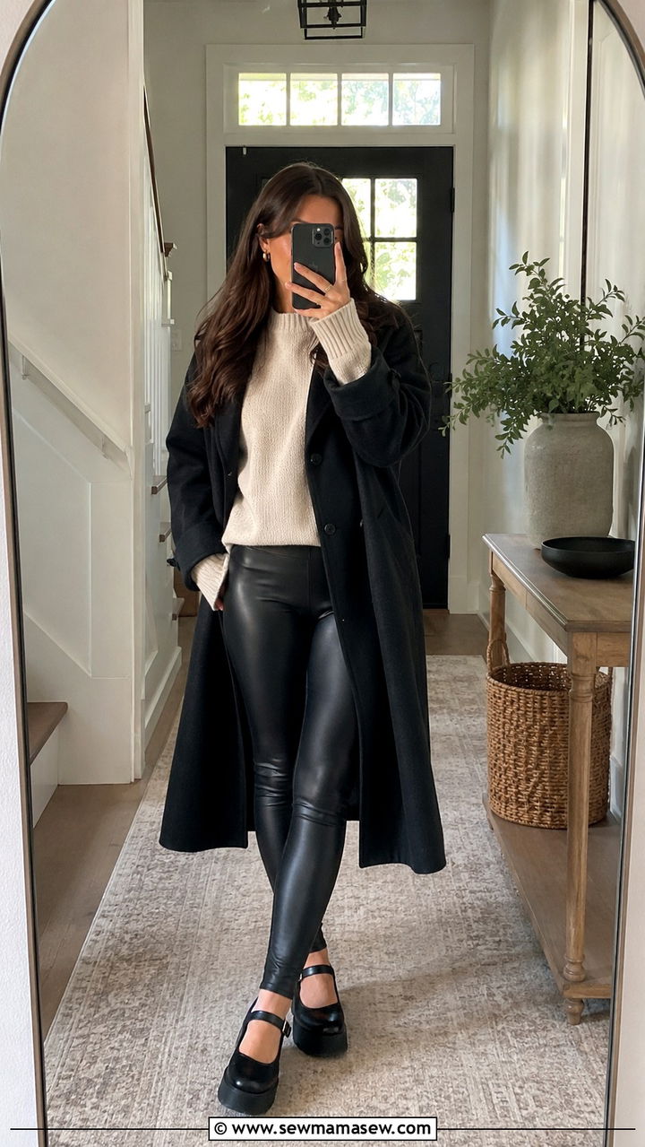Mary Janes With Leggings Outfit - 30 How to style mary janes