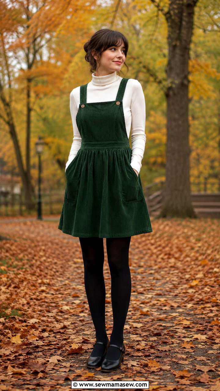 Mary Janes With Pinafore Dress - 30 How to style mary janes