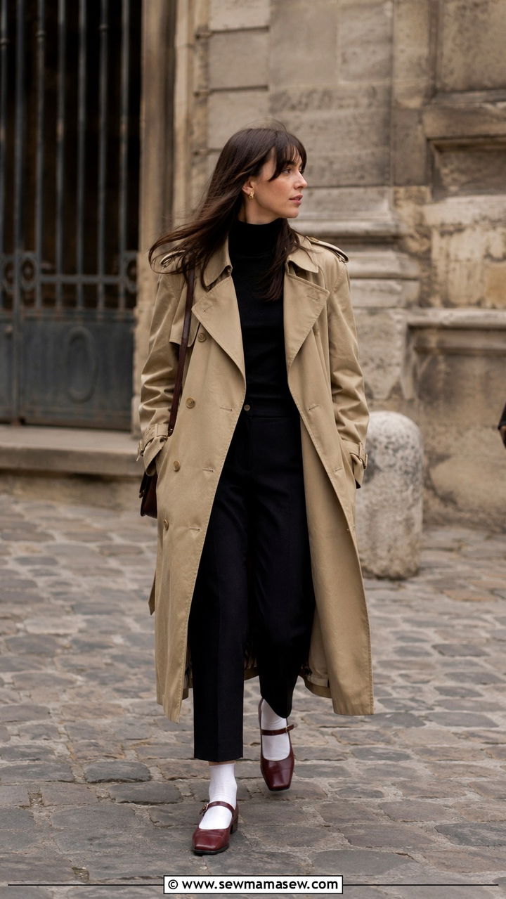 Mary Janes With Trench Coat - 30 How to style mary janes