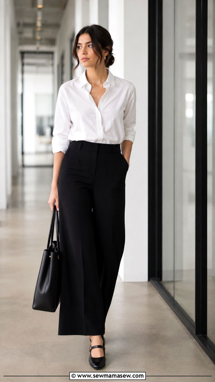 Mary Janes With Wide Leg Trousers - 30 How to style mary janes