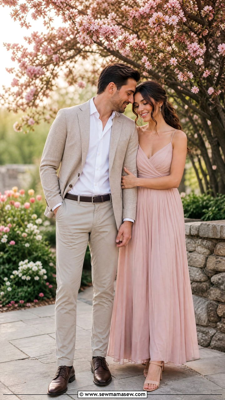 Matching Engagement Photo Couple Outfit - 25 Spring matching outfits for couples