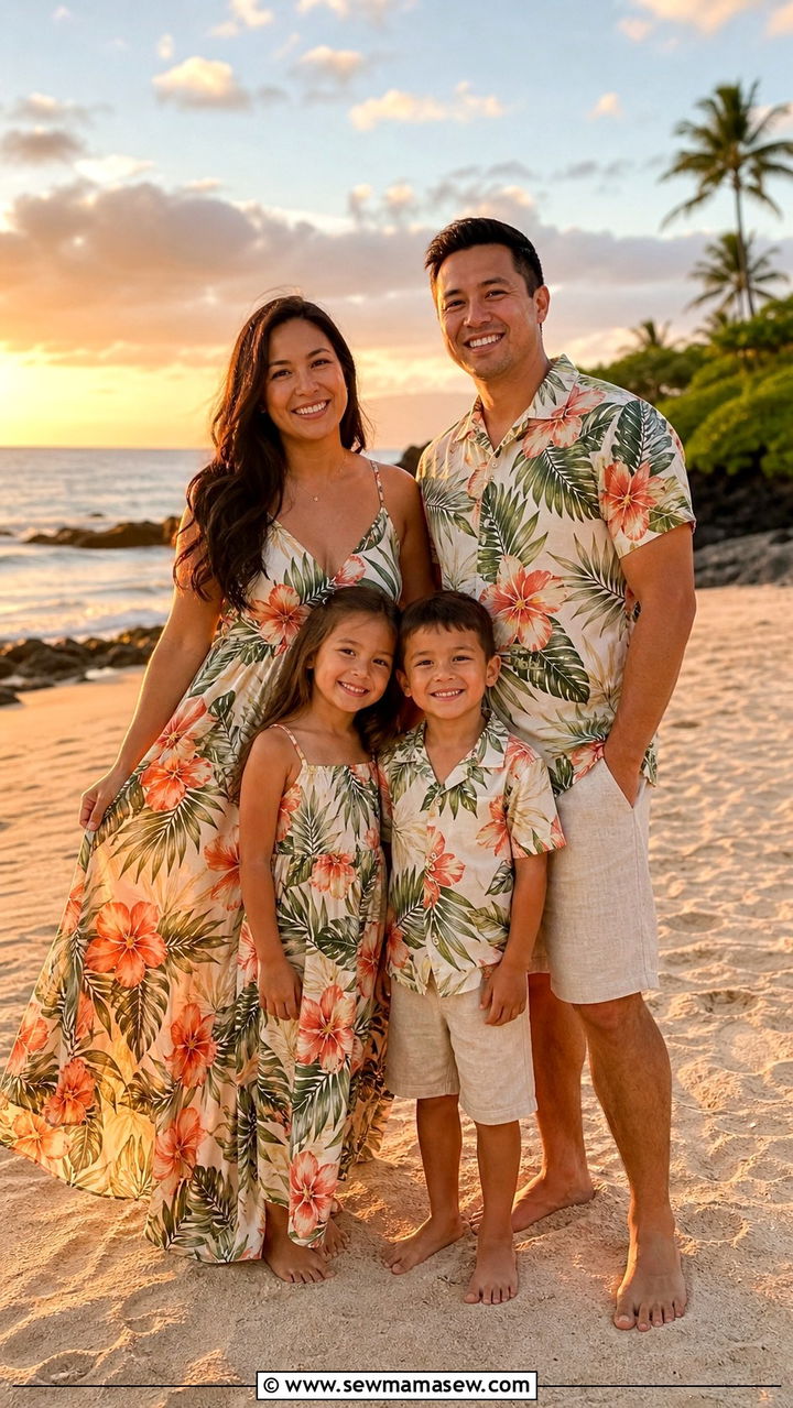 Matching Family Aloha Outfits For Maui - 40 What to wear in Maui