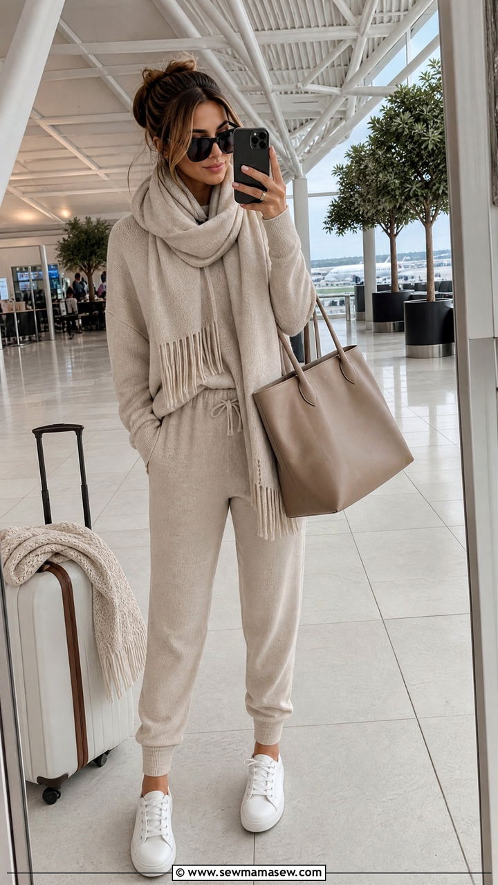 Matching Knit Lounge Set Travel Italy Outfit - 30 cute Italy outfits