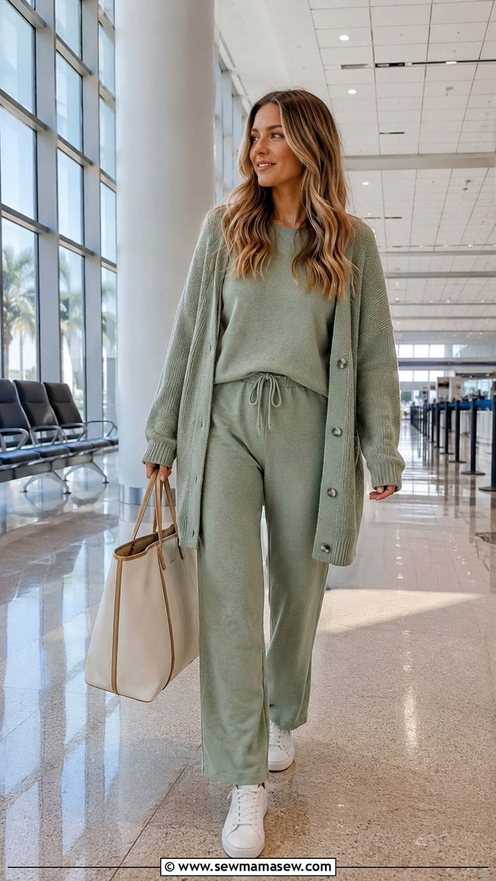 Matching Lounge Set For Aruba Airport - 25 Aruba outfit ideas