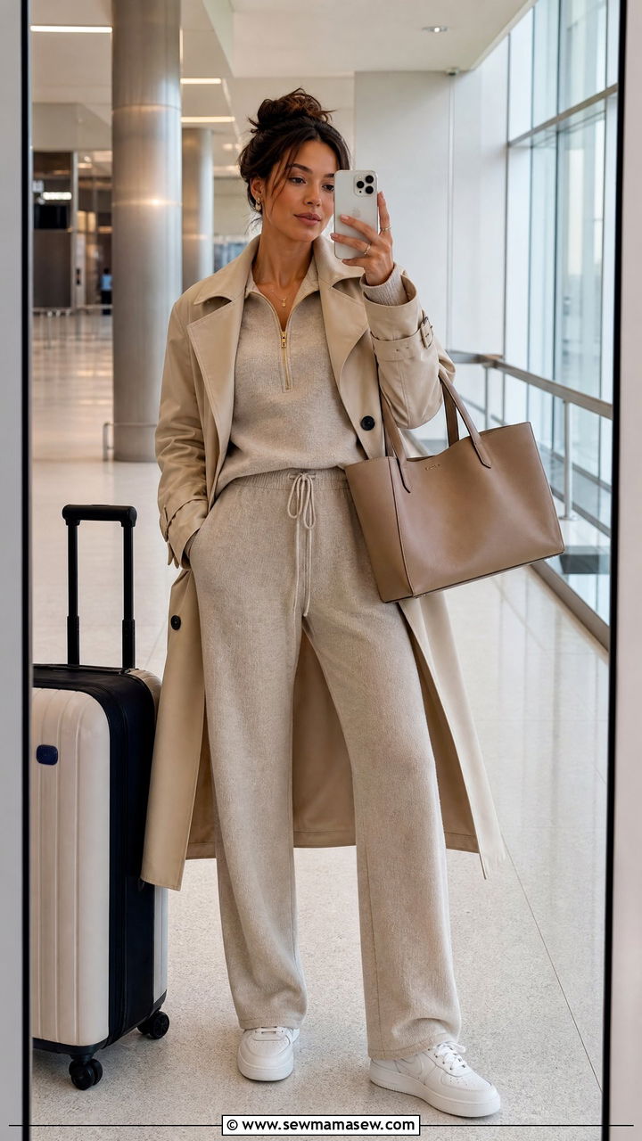 Matching Set With Sneakers Outfit Women - 35 how to style sneaker outfits