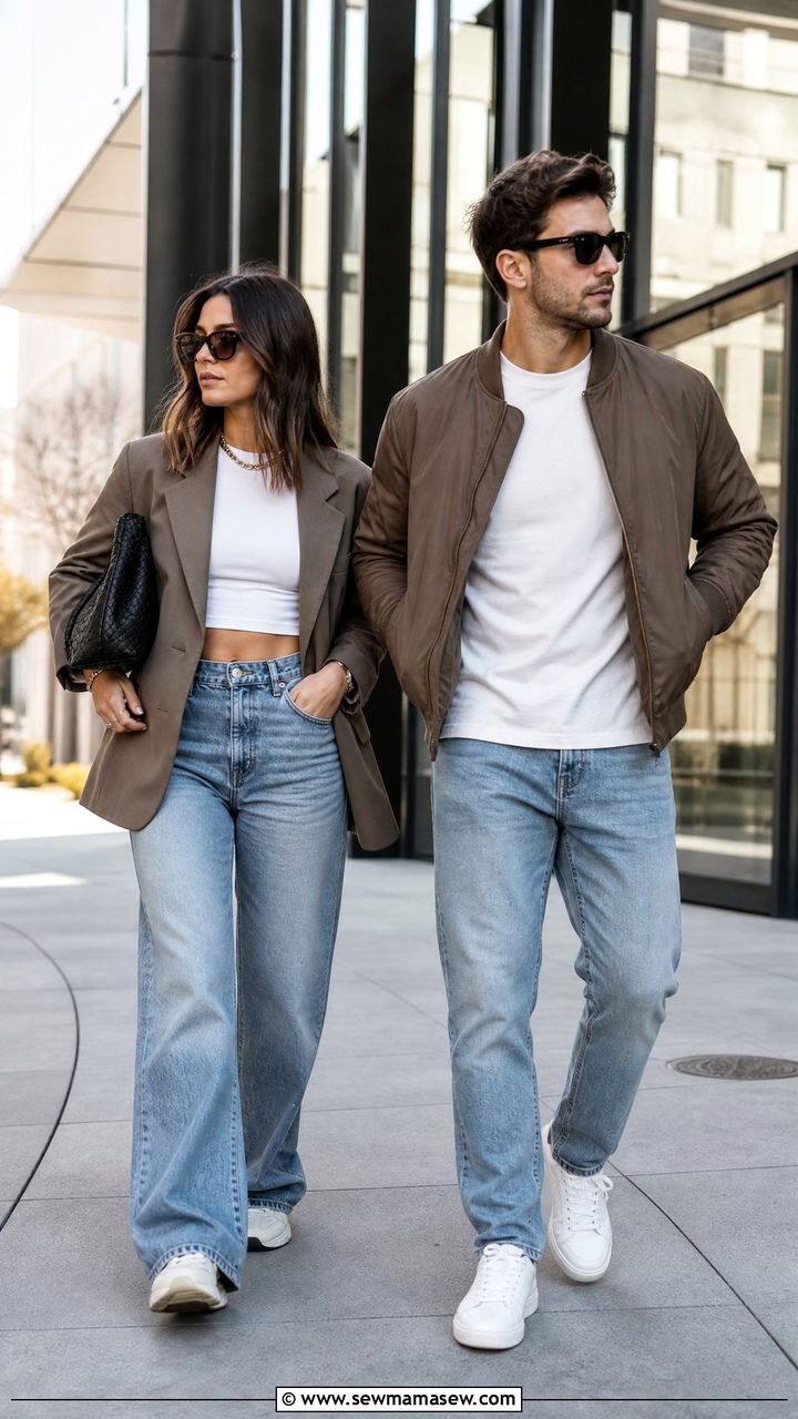 Matching Street Style Couple Outfit - 25 Spring matching outfits for couples