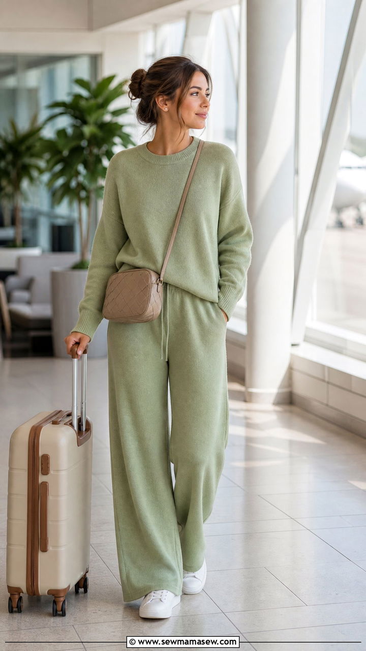Matching Sweater and Knit Pants Co Ord Set - 35 How to style a sweater in spring