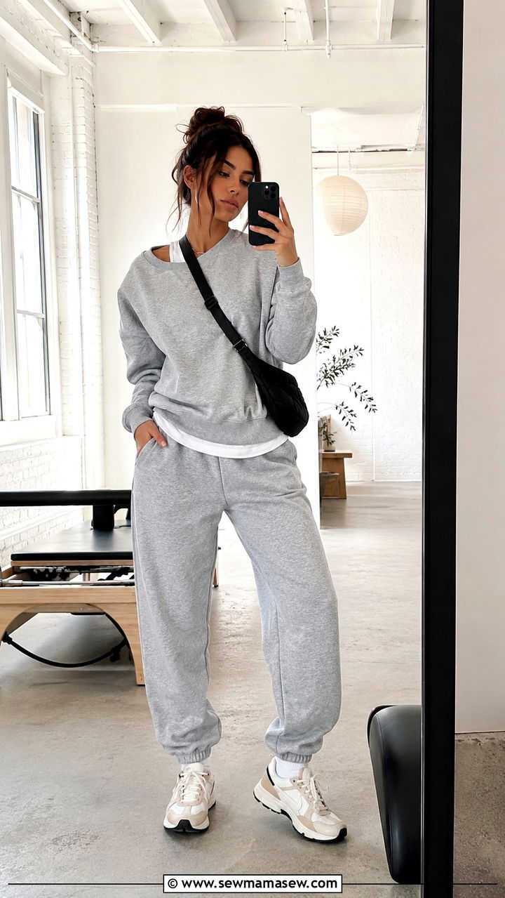 Matching Sweatsuit Set Fitness Trainer Outfit - 20 Fitness trainer outfit ideas