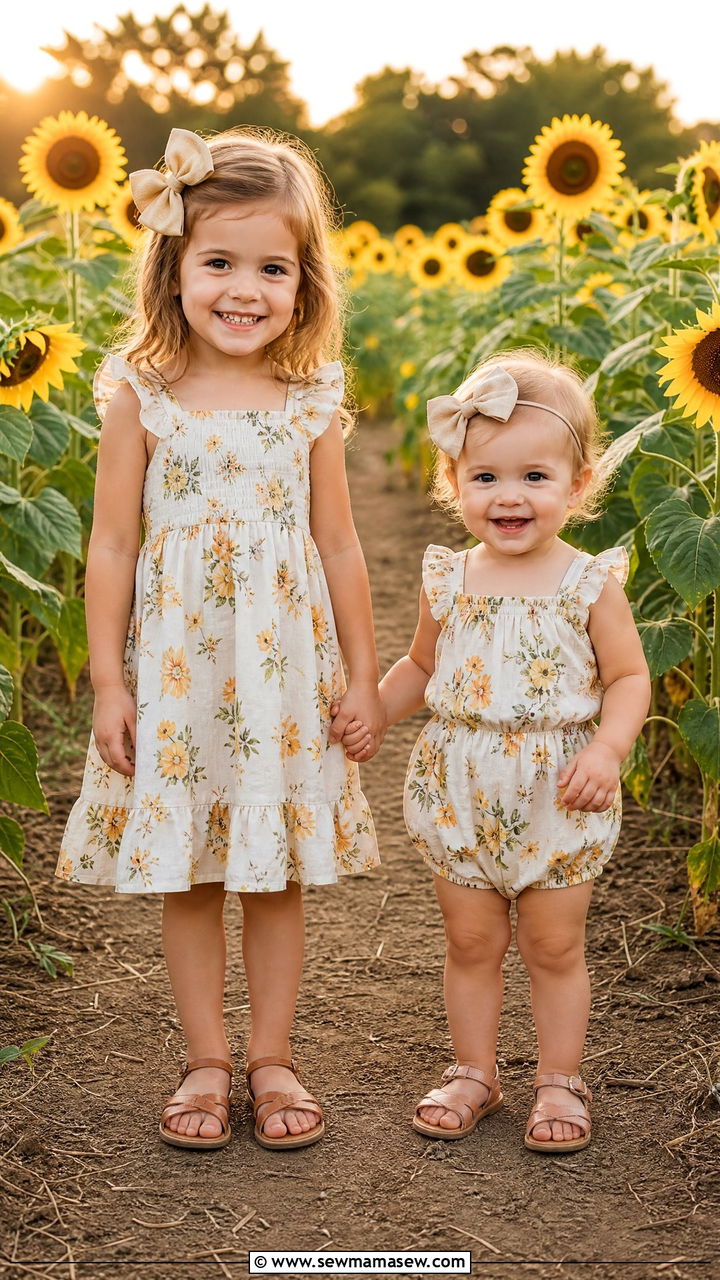 Matching Toddler Sister Summer Outfits - 30 Summer outfits for toddlers