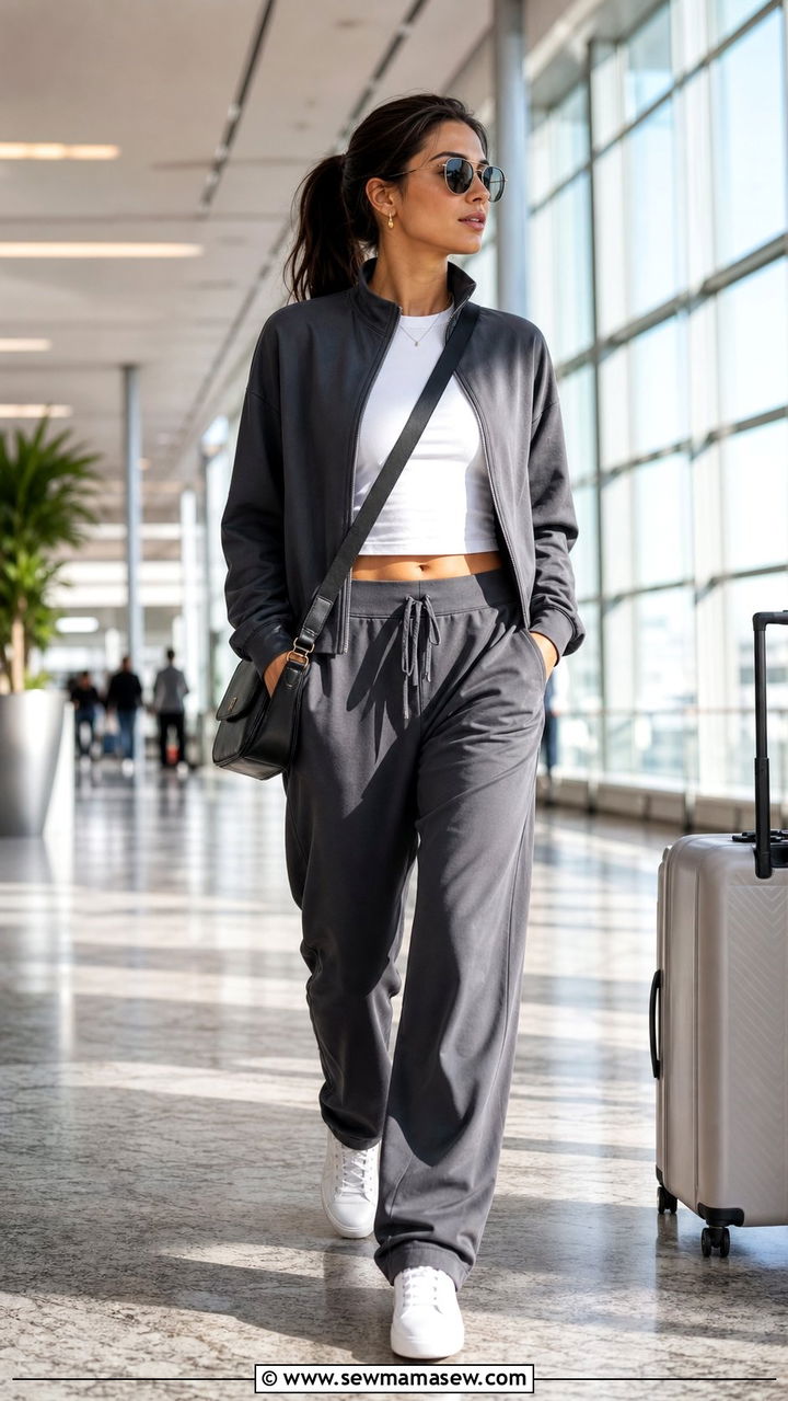 Matching Tracksuit With Sneakers - 25 spring 90s outfits