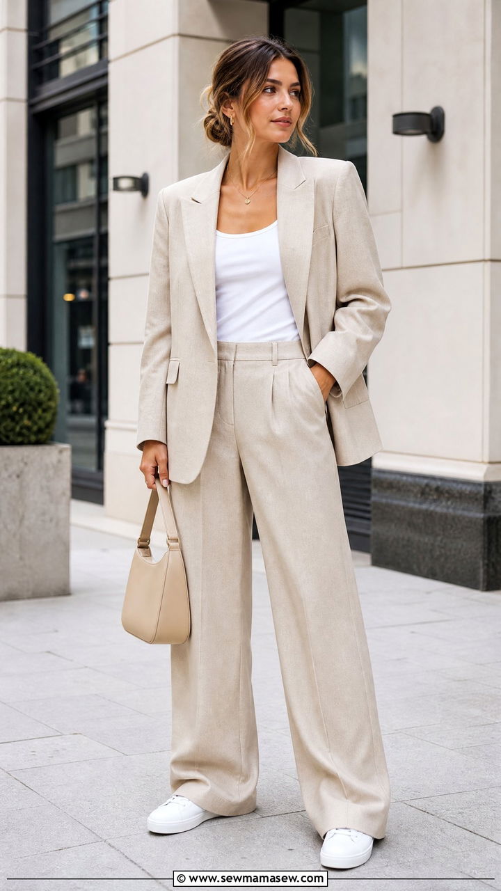 Matching Trousers And Blazer Co Ord Set - 35 How to style trousers