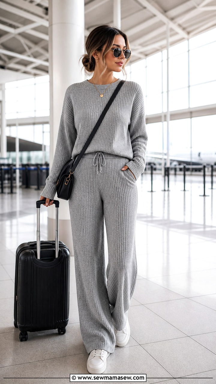 Matching Two Piece Set Outfit - 20 35 year old woman outfit ideas