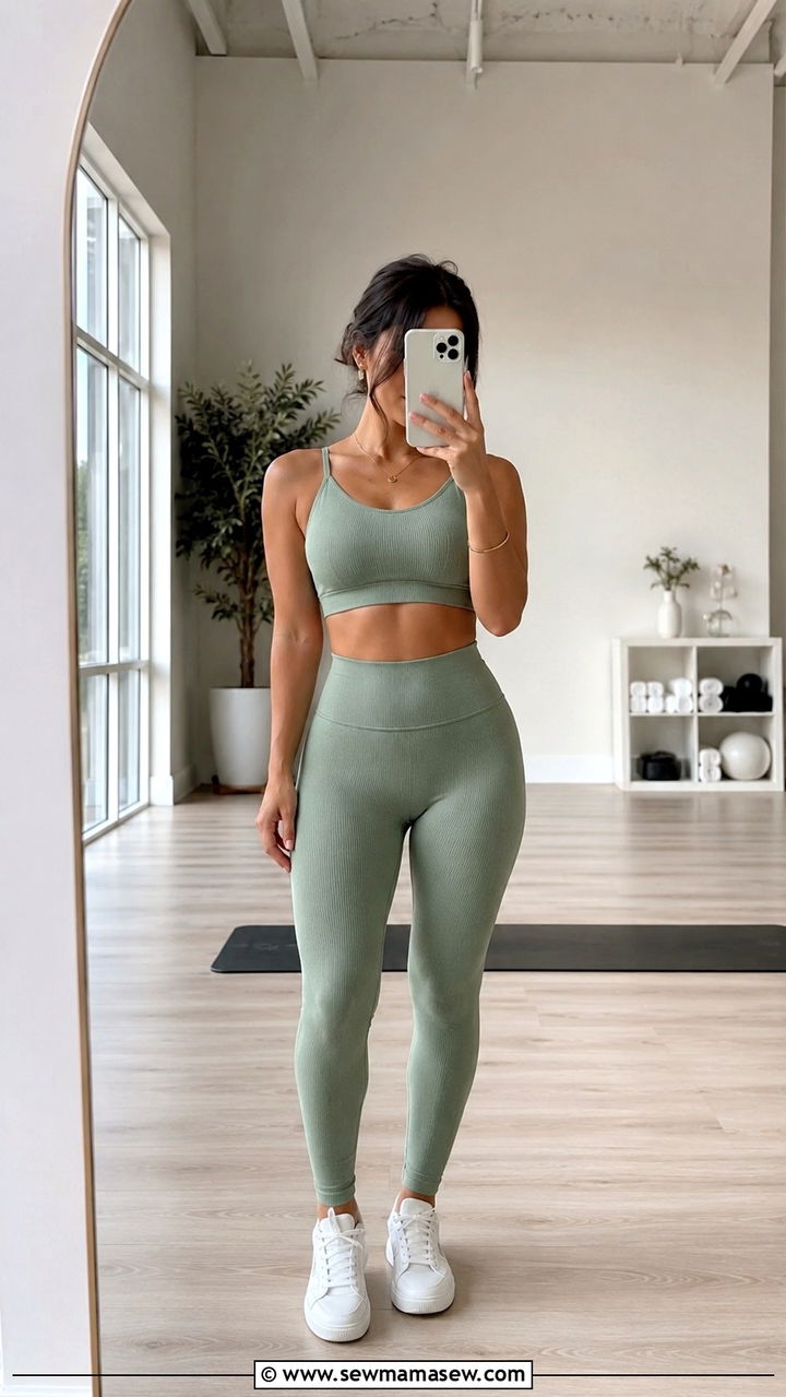 Matching Two Piece Set Petite Yoga Outfit - 25 Yoga outfit ideas petite