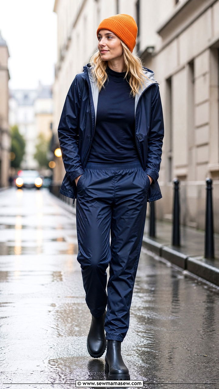 Matching Waterproof Set Spring Rain Outfit - 25 Spring rain outfit ideas
