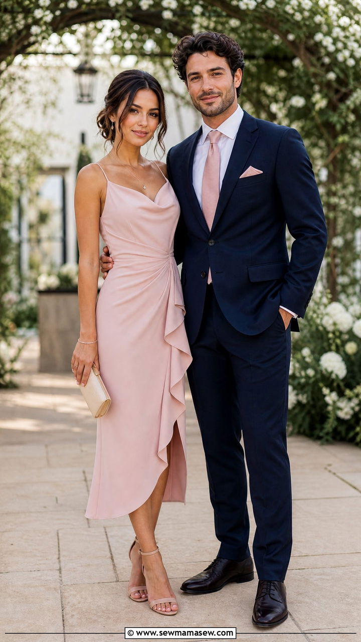 Matching Wedding Guest Couple Outfit - 25 Spring matching outfits for couples
