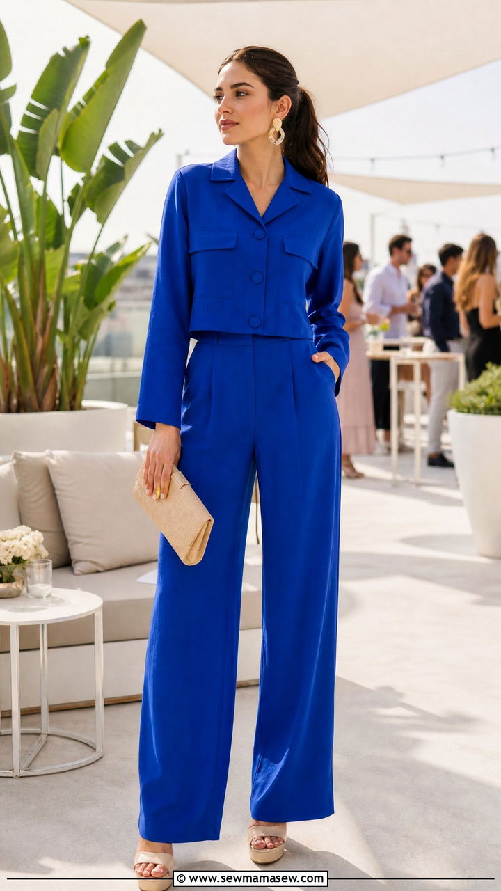 Matching co ord set with platform sandals - 25 Izmir outfit ideas