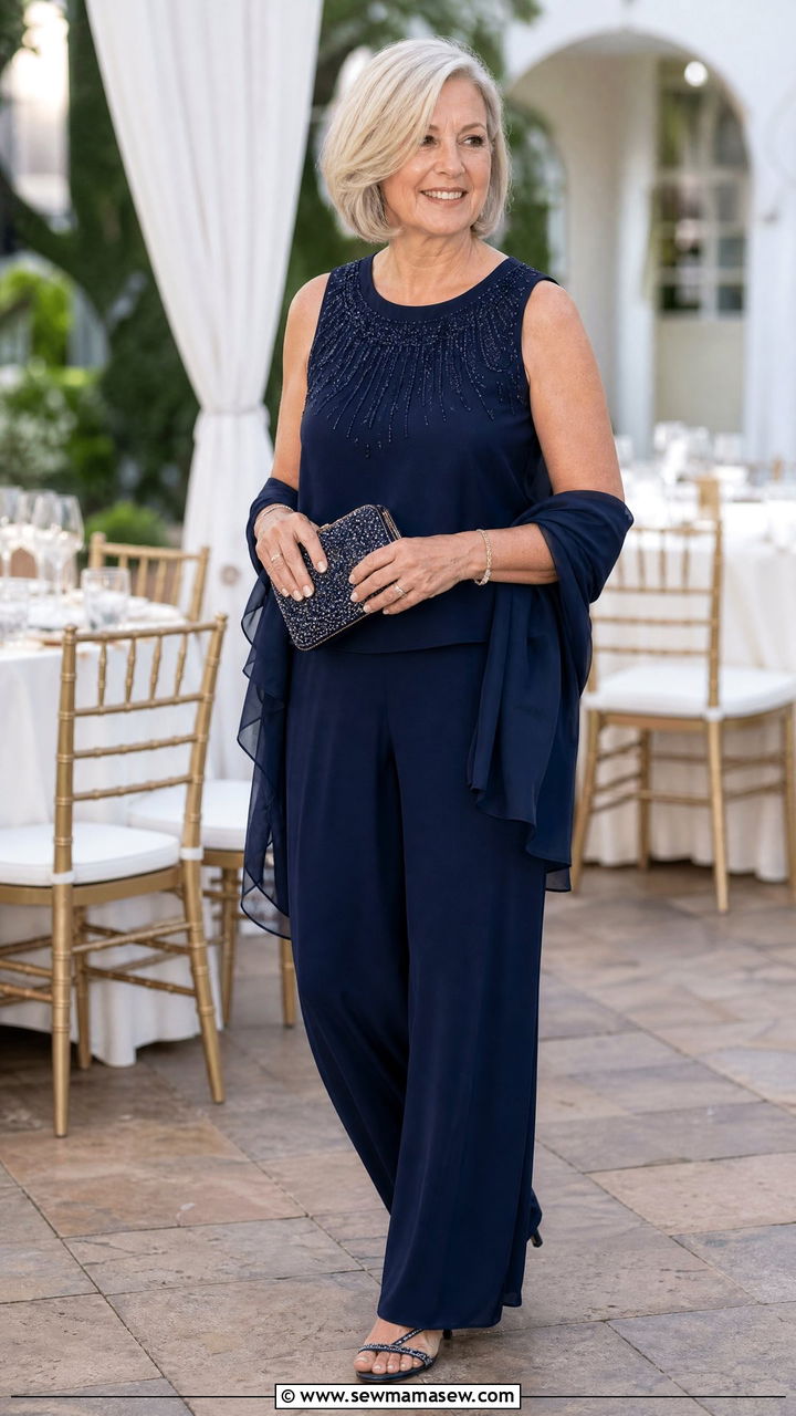 Matching set for wedding guest over 50 - 30 Matching set outfit ideas for women over 50