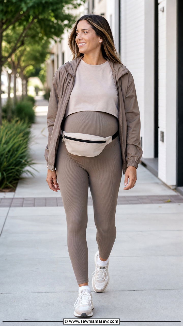 Maternity athleisure outfit - 40 Maternity outfit ideas