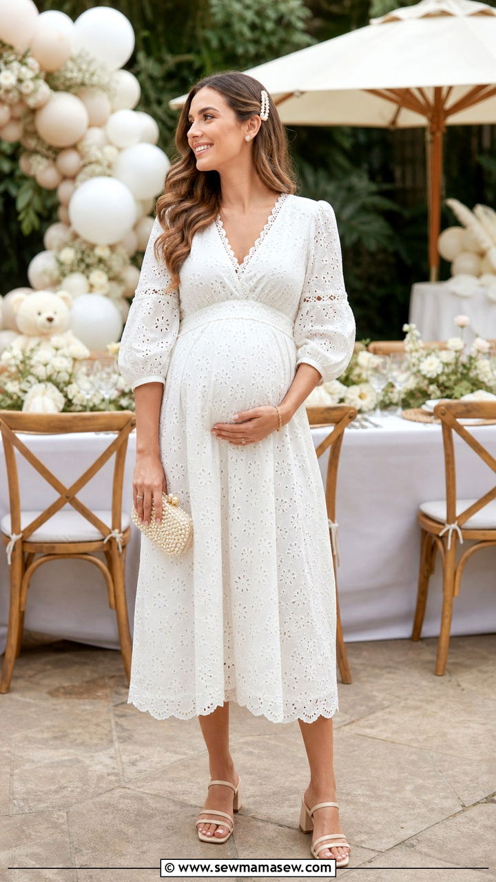 Maternity baby shower outfit - 40 Maternity outfit ideas