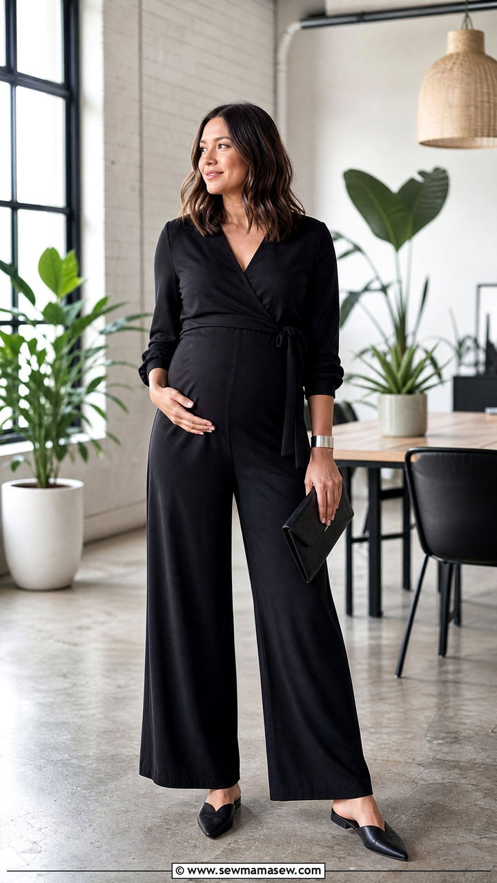 Maternity jumpsuit interview outfit - 25 Maternity outfit ideas job interview