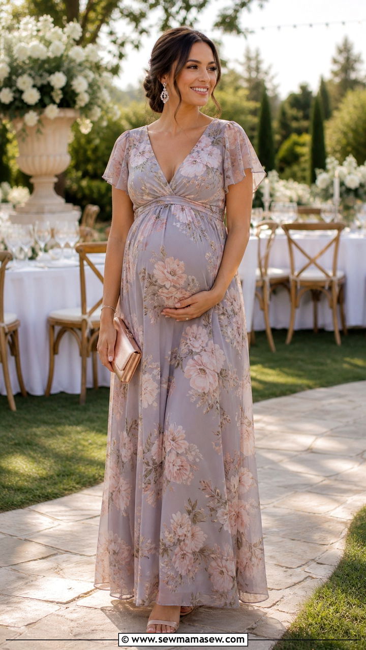 Maternity wedding guest outfit - 40 Maternity outfit ideas