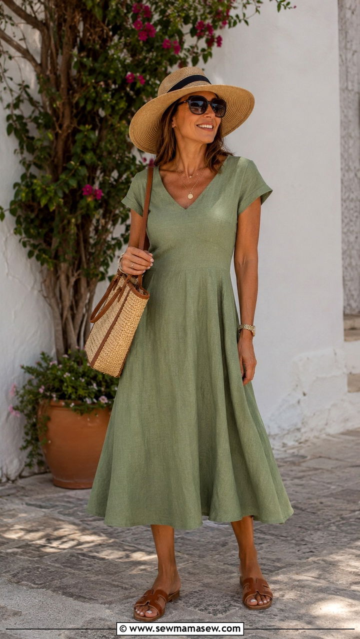 Maxi Dress Birthday Outfit - 25 Birthday outfits for women over 40
