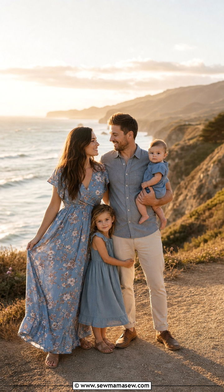 Maxi Dress Family Photo Outfits - 25 family photo outfits Pinterest