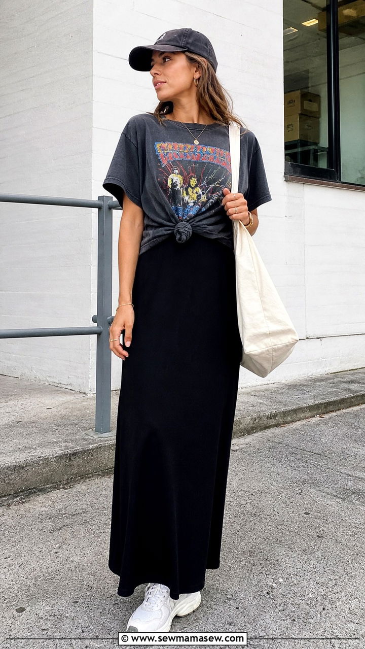 Maxi Dress With Blazer - 40 cute maxi dress outfits