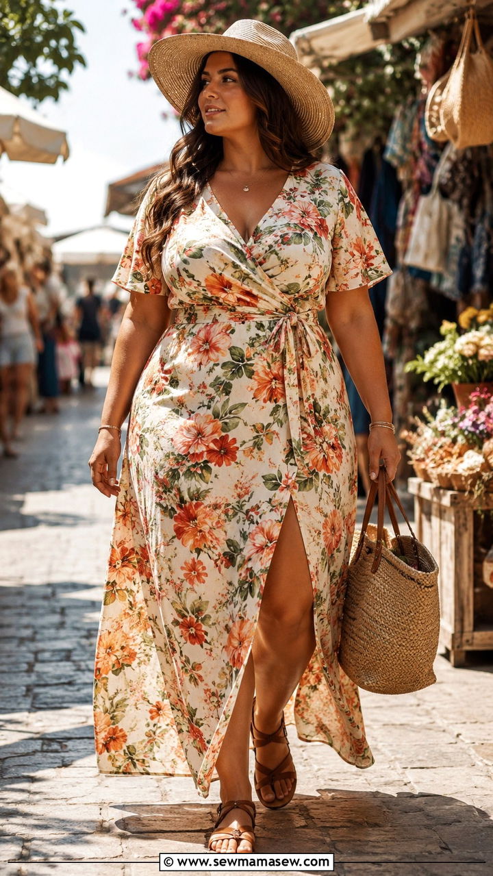 Maxi Dress for Size 14 Hourglass - 25 Outfit ideas for size 14 hourglass