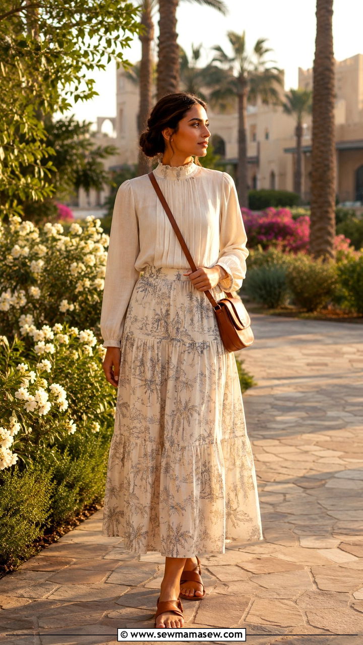 Maxi Skirt Modest Dubai Resort Outfit - 25 Resort wear outfit ideas Dubai modest