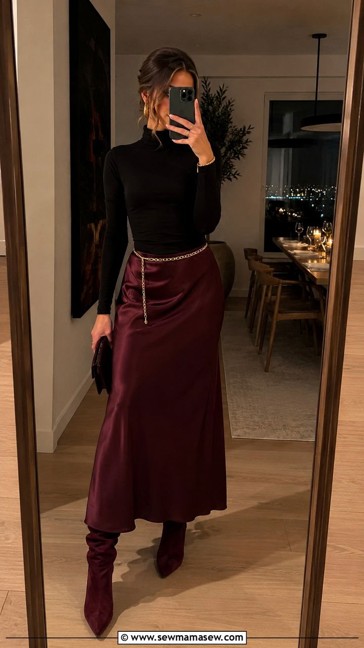 Maxi Skirt With Slouchy Boots Outfit - 30 Maxi skirt outfit ideas with boots