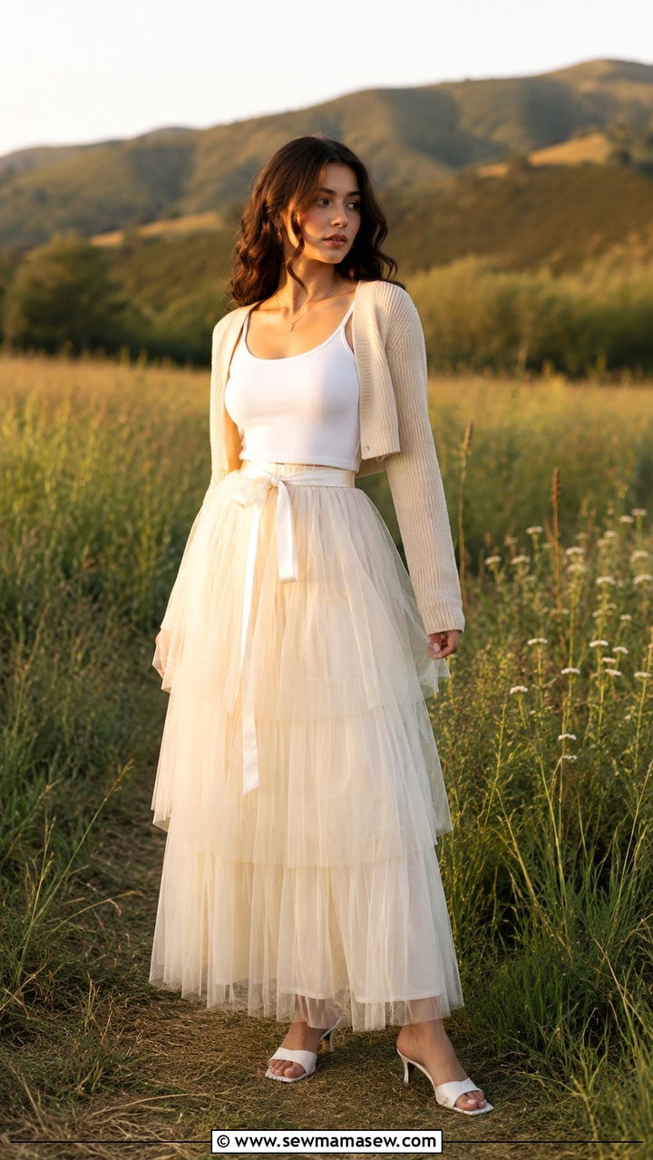 Maxi Tulle Skirt Balletcore Outfit - 25 Balletcore outfit ideas