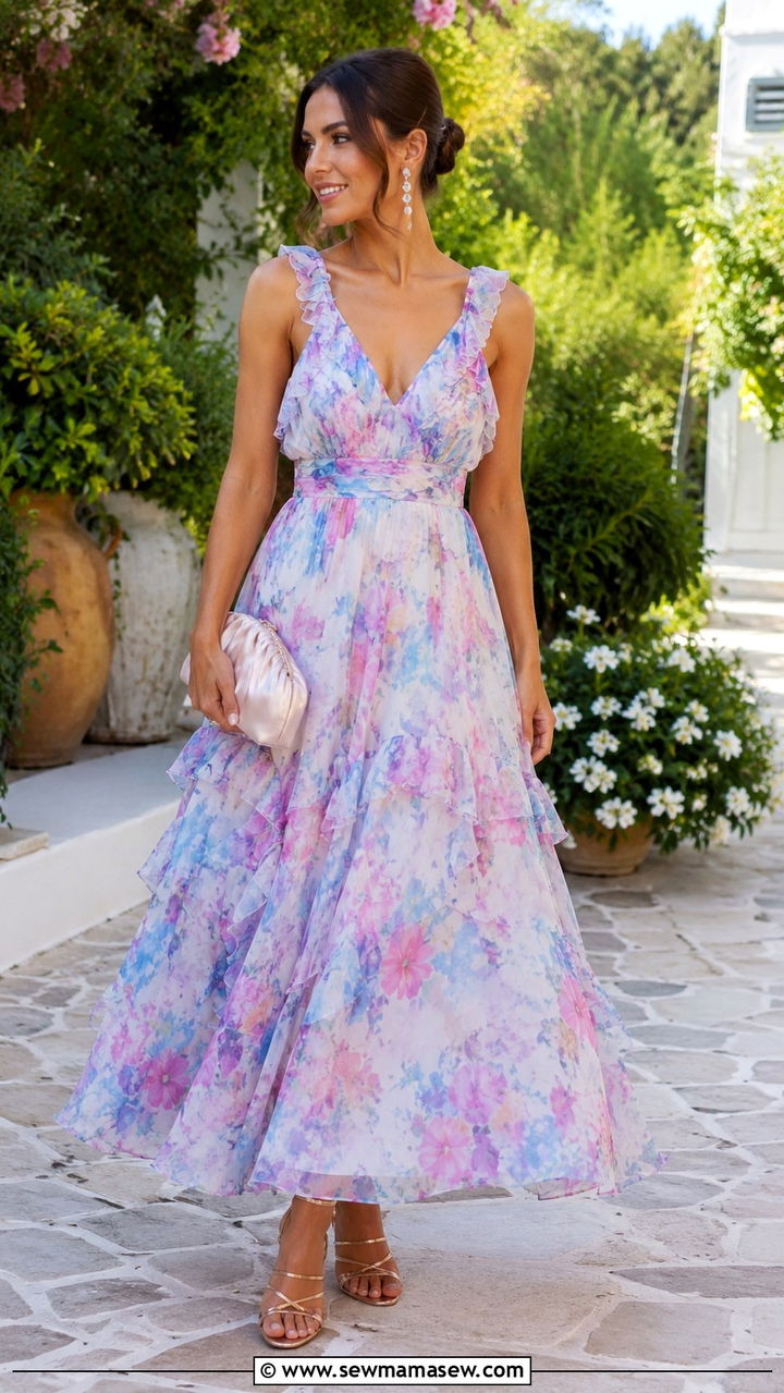 Maxi dress for wedding guest outfit - 30 How to style a maxi dress in summer