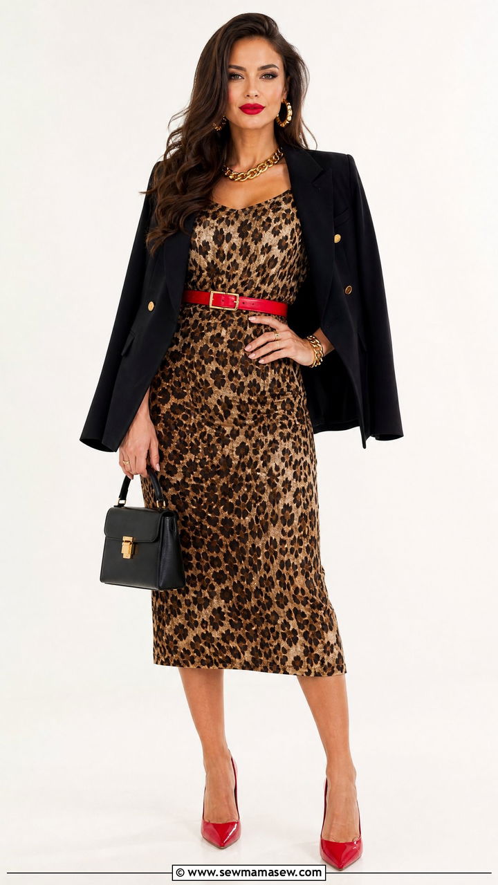 Maximalist Leopard Print Outfit - 25 maximalist outfits inspo