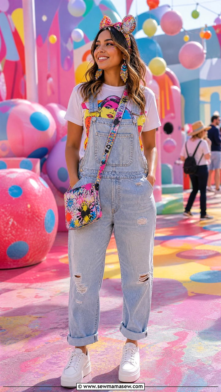 Mickey Art Festival Outfit - 35 Epcot outfit ideas