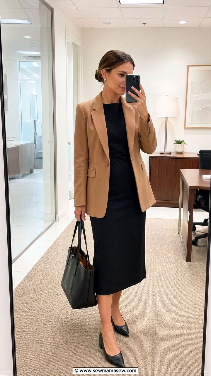 Midi Dress Outfit Work Office - 35 dress outfits inspo