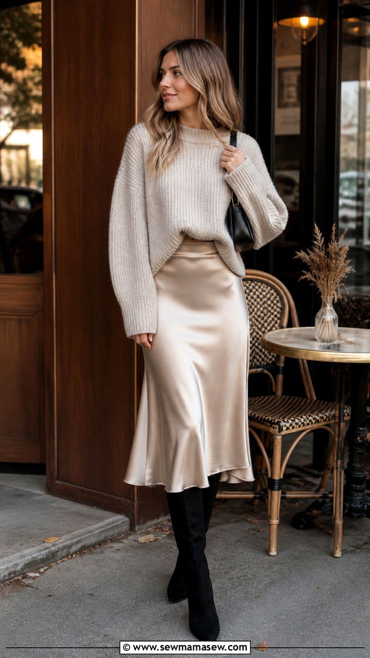Midi Skirt Outfit Paris - 40 What to wear in Paris