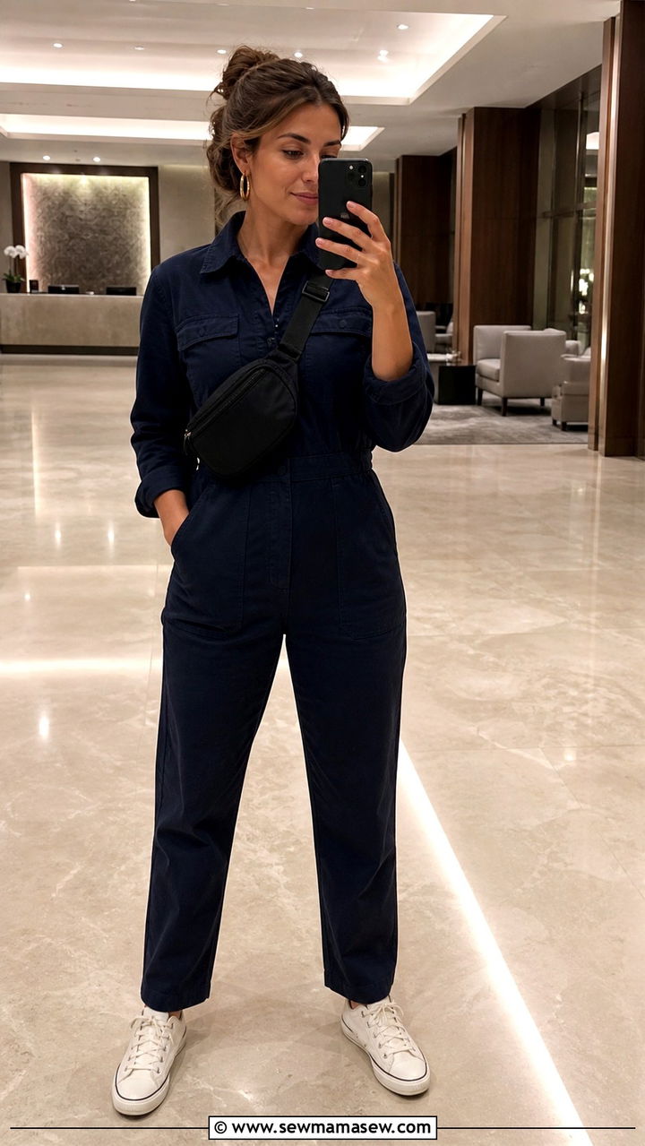 Midi Slip Dress Travel Outfit - 40 what to wear for travel