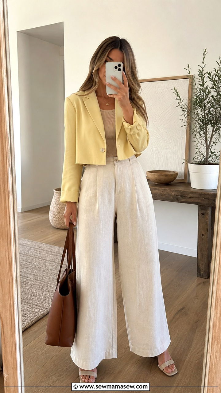 Midi Wrap Dress with Belt Outfit - 40 spring work outfit ideas