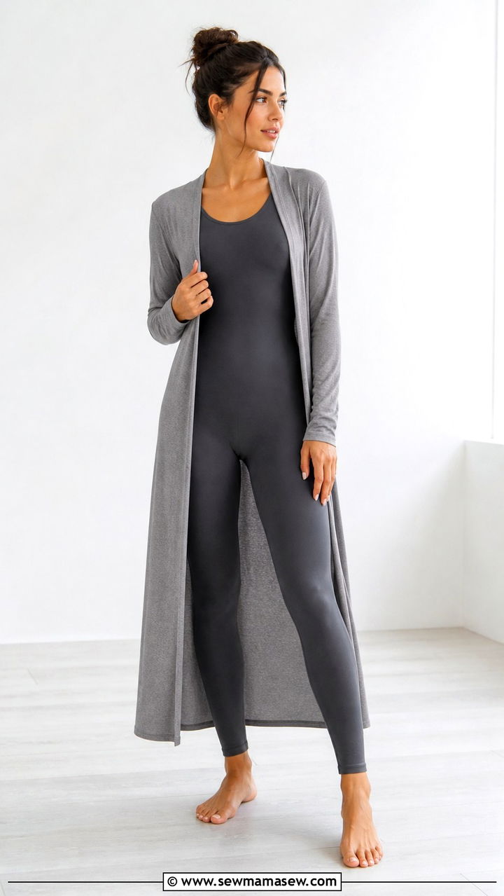 Midi Yoga Dress with Built In Shorts Modest Outfit - 25 Yoga outfit ideas modest